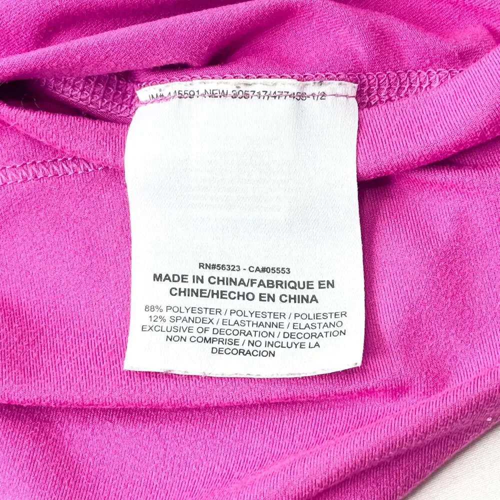 Nike Dri-FIT Athletic Purple Racerback Top Women's Large
